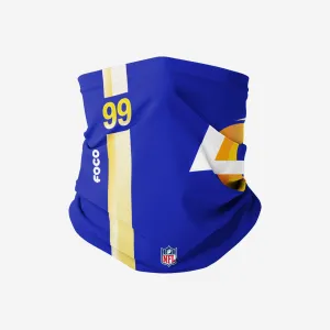 Aaron Donald Los Angeles Rams On-Field Sideline Logo Gaiter Scarf