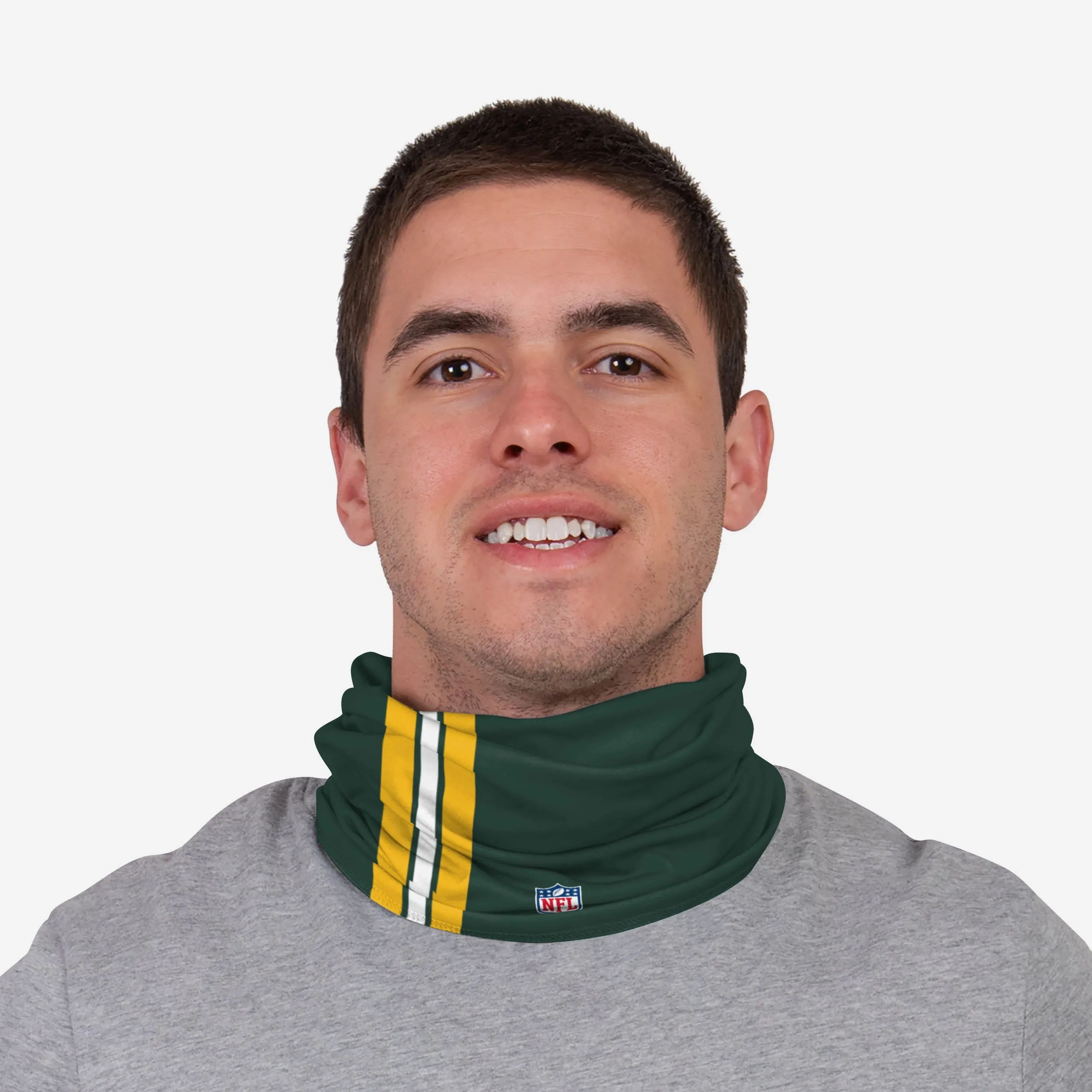 Aaron Jones Green Bay Packers On-Field Sideline Gaiter Scarf