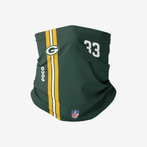 Aaron Jones Green Bay Packers On-Field Sideline Gaiter Scarf