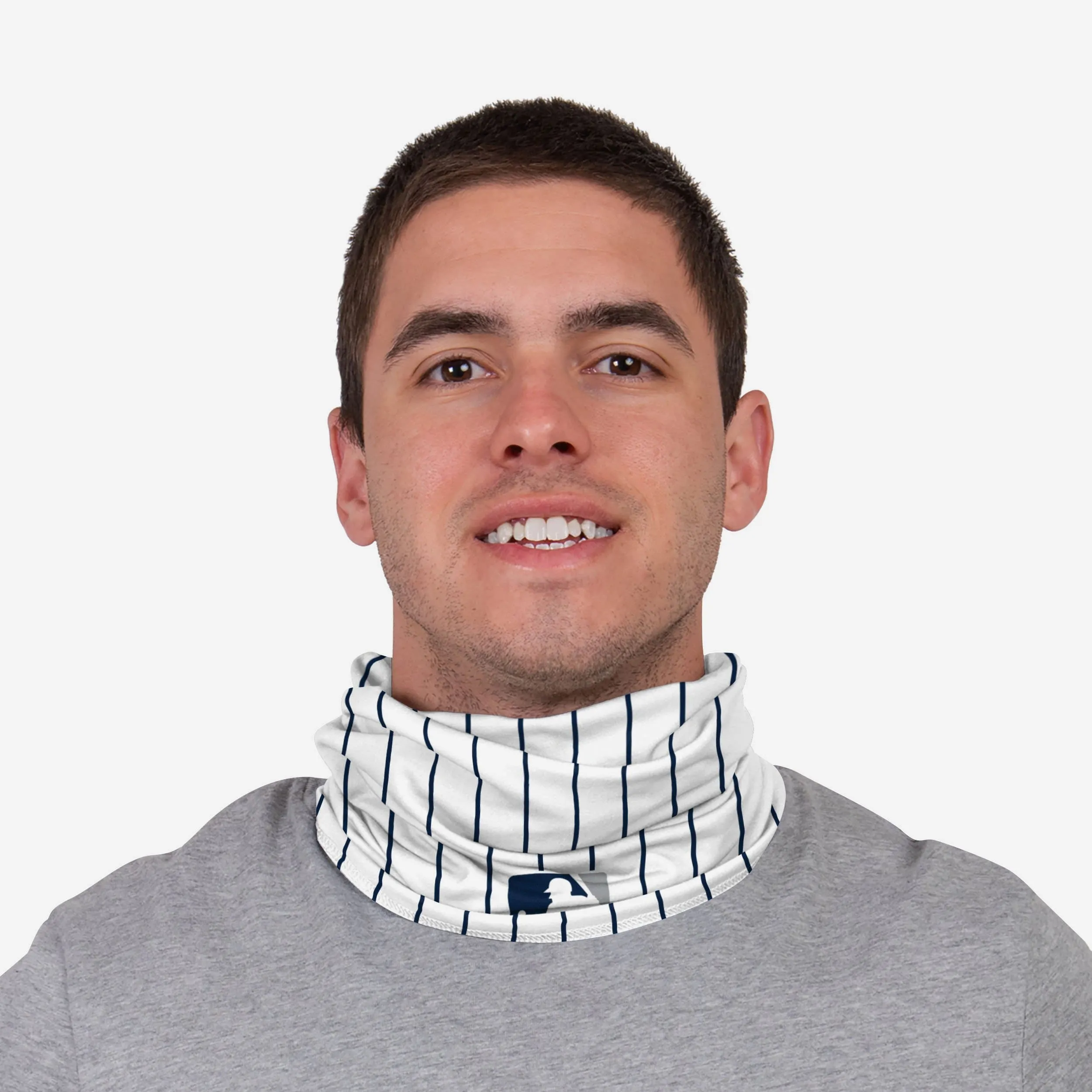 Aaron Judge New York Yankees On-Field Gameday Pinstripe Stitched Gaiter Scarf