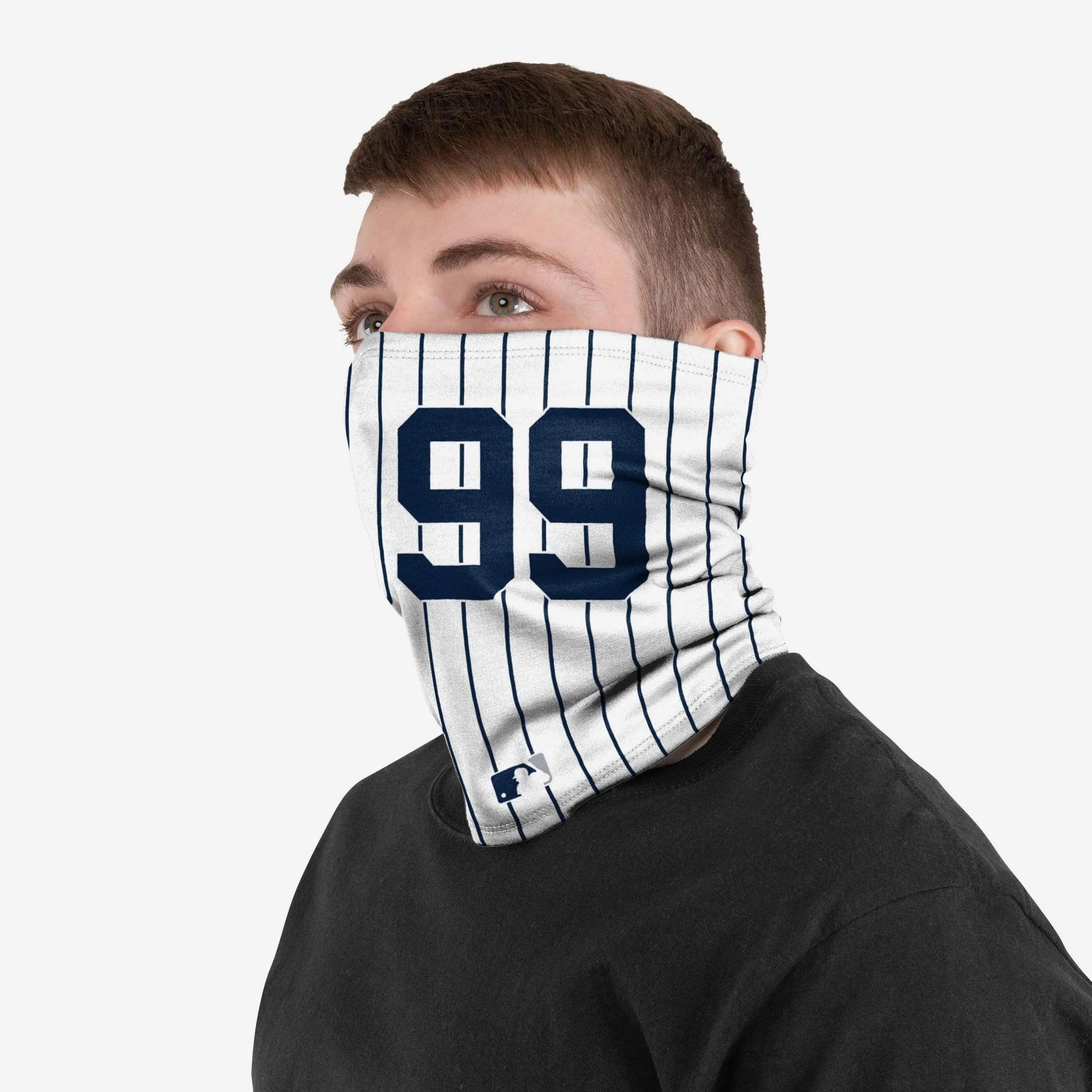 Aaron Judge New York Yankees On-Field Pinstripe UV Gaiter Scarf