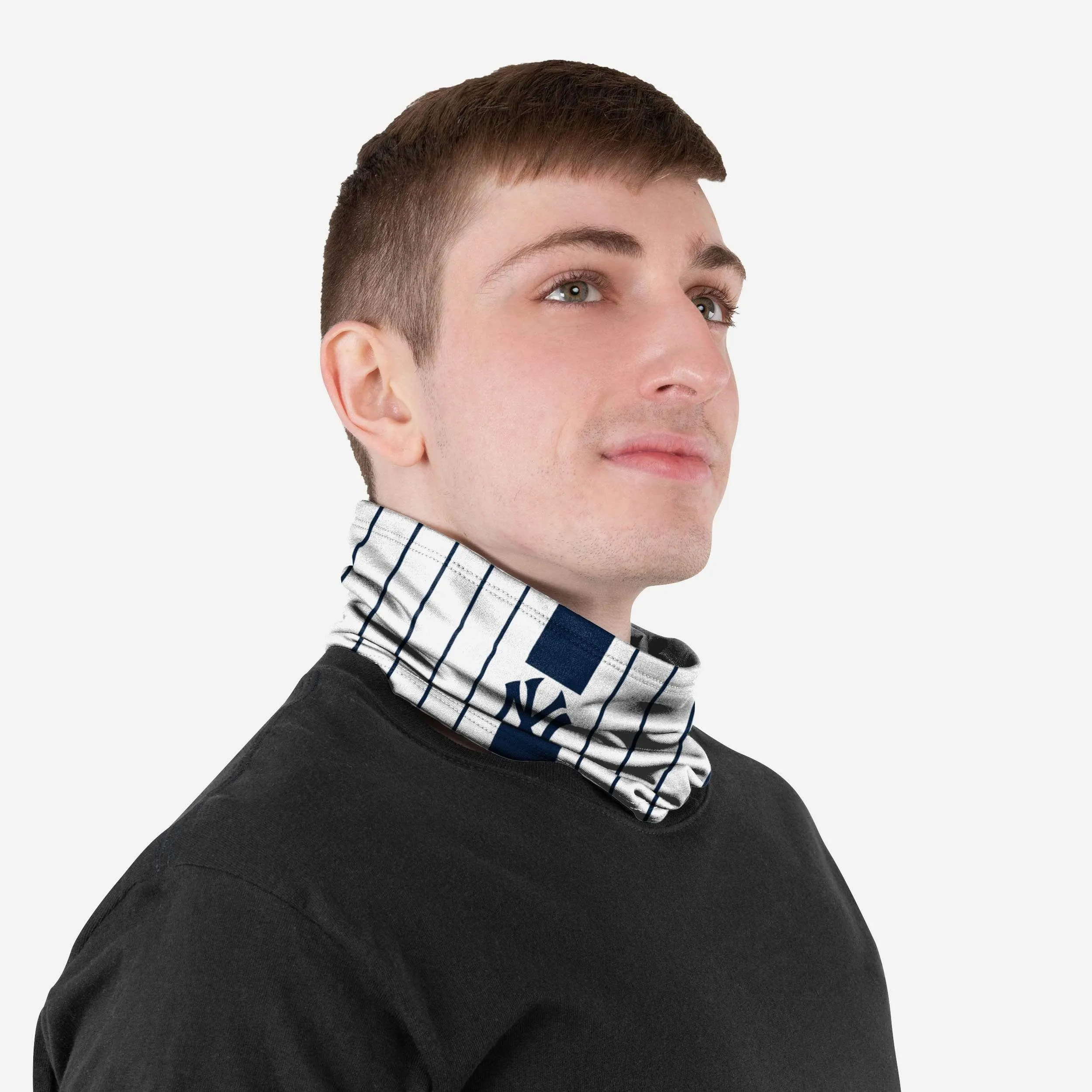 Aaron Judge New York Yankees On-Field Pinstripe UV Gaiter Scarf