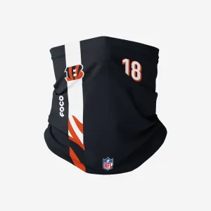 AJ Green Cincinnati Bengals On-Field Sideline Gaiter Scarf