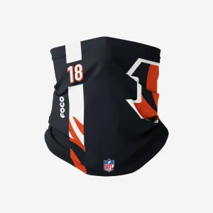 AJ Green Cincinnati Bengals On-Field Sideline Logo Gaiter Scarf