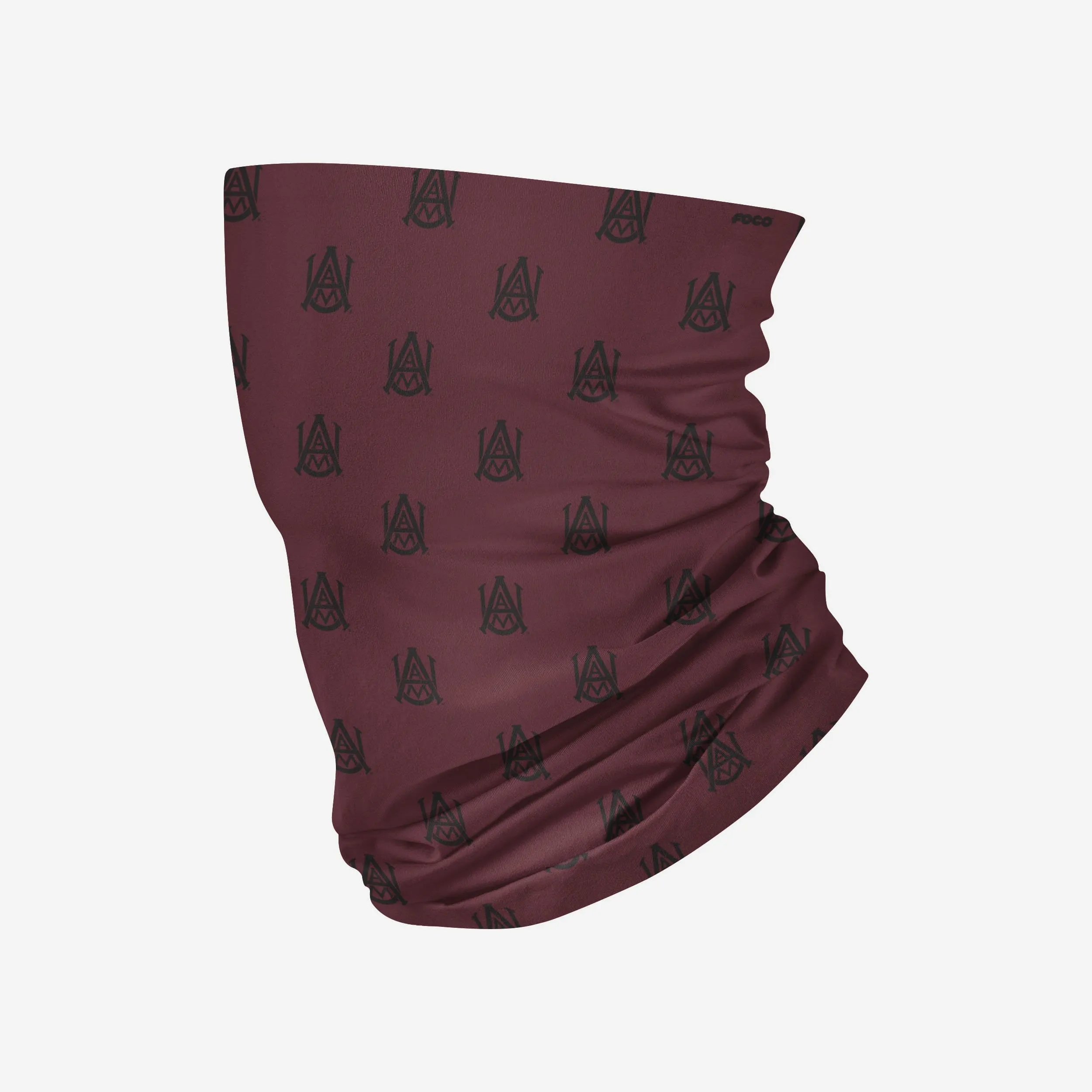 Alabama A&M Bulldogs Mini Print Logo Gaiter Scarf