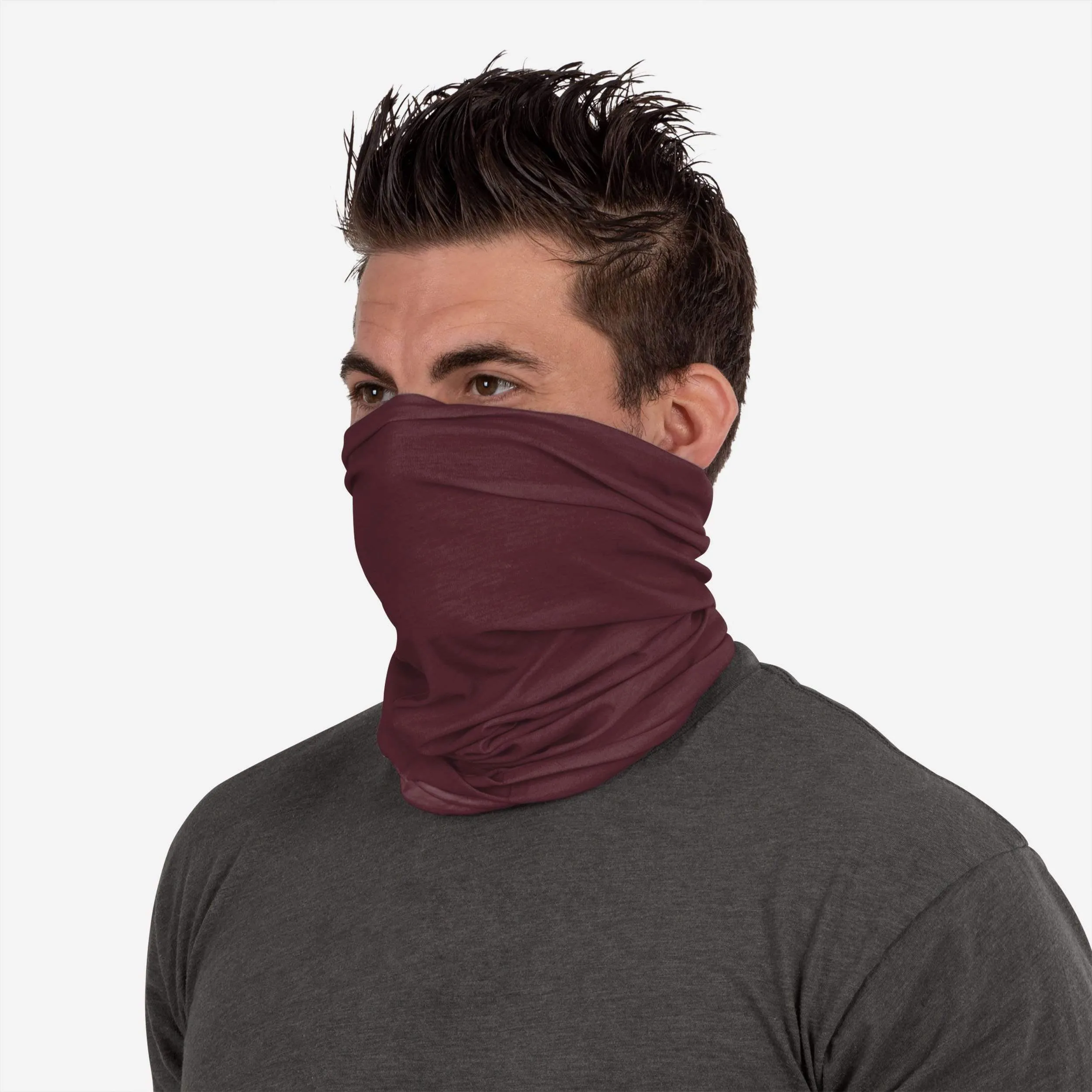 Alabama A&M Bulldogs Mini Print Logo Gaiter Scarf