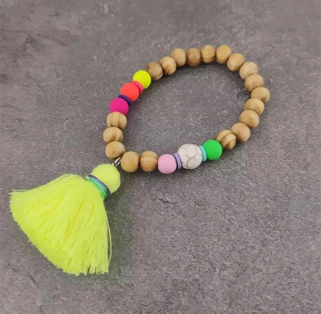 Beaded Tassel Bracelet