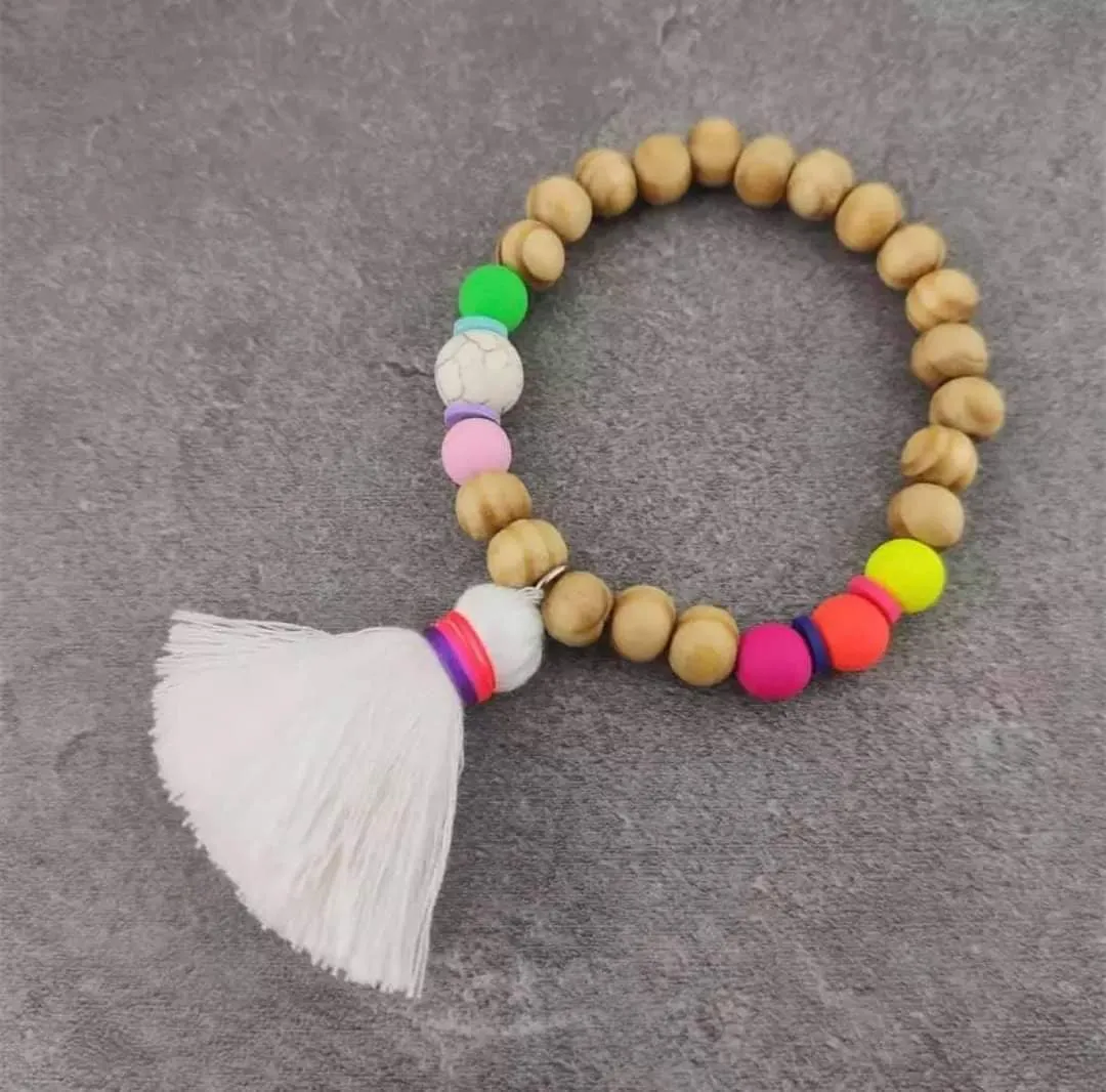 Beaded Tassel Bracelet