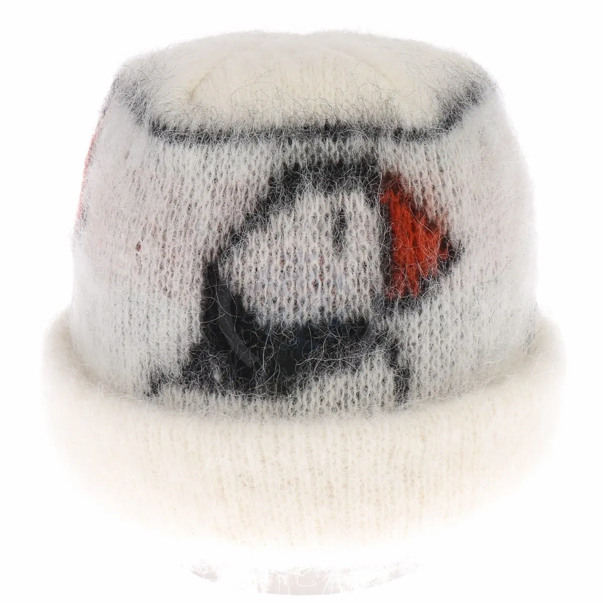 Brushed White Puffin Headband