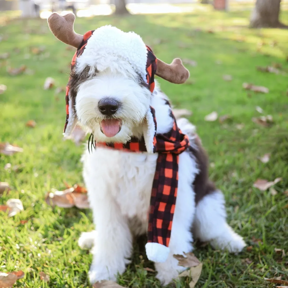 Buffalo Check Antler Hat with SnugFit®