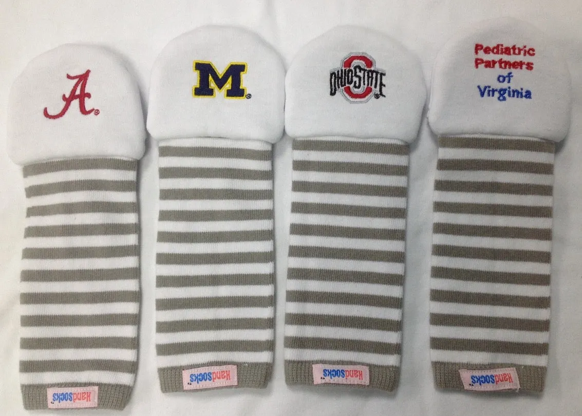 Handsocks 102XS PENN (Logo) Plush Stay-On Strap-Free No-Scratch Warm Baby & Kid Mittens
