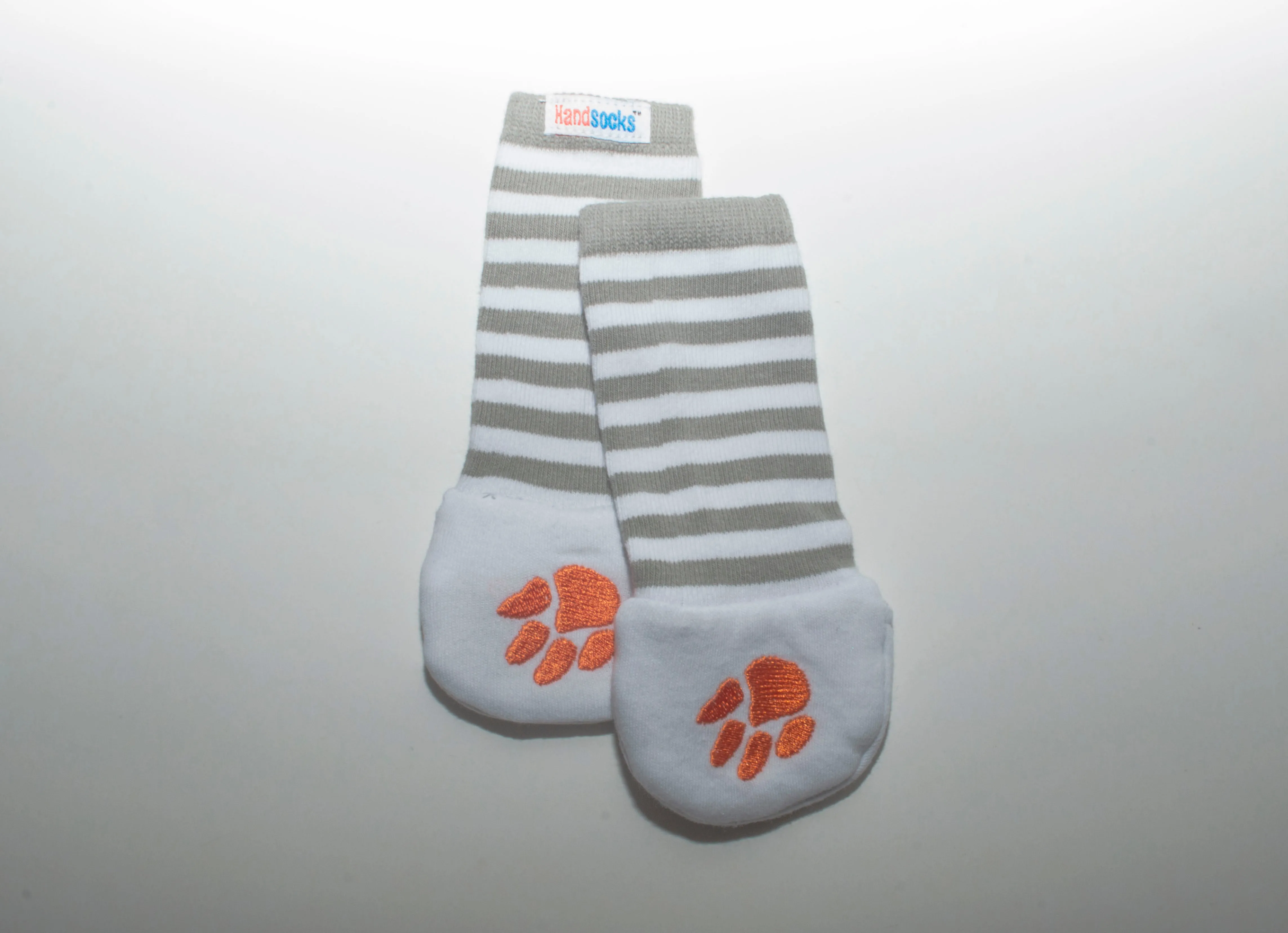 Handsocks 104XS CLEMSON (Logo) Plush Stay-On Strap-Free No-Scratch Warm Baby & Kid Mittens