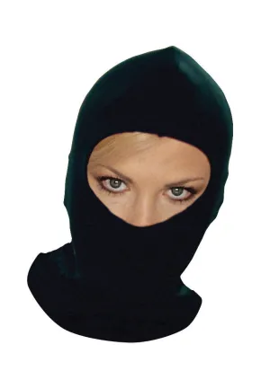 Thermal Silk Black Balaclava Under Helmet Protection - Bike It BALSILK