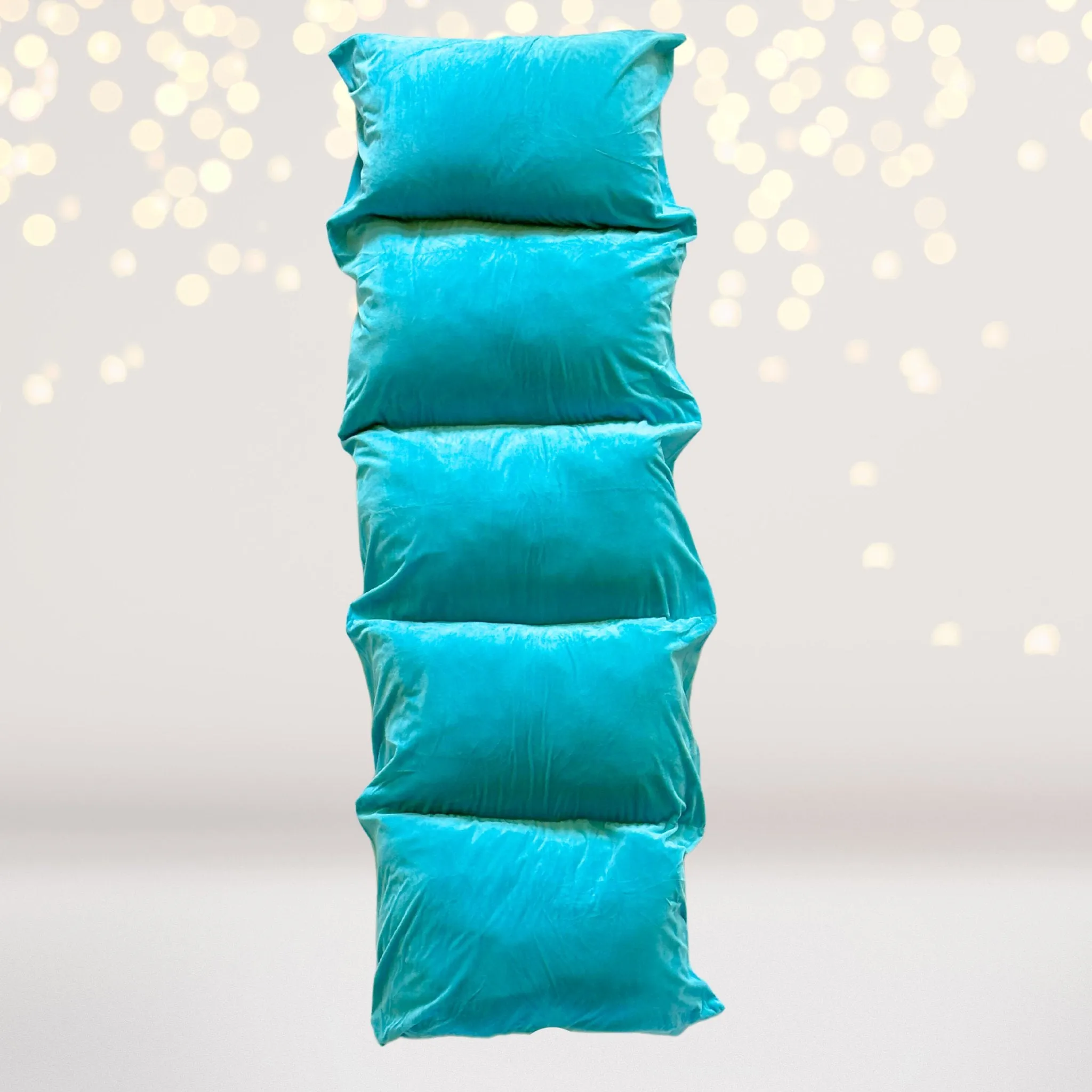 Turquoise Blue Pillow Floor Lounger