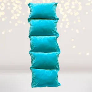 Turquoise Blue Pillow Floor Lounger