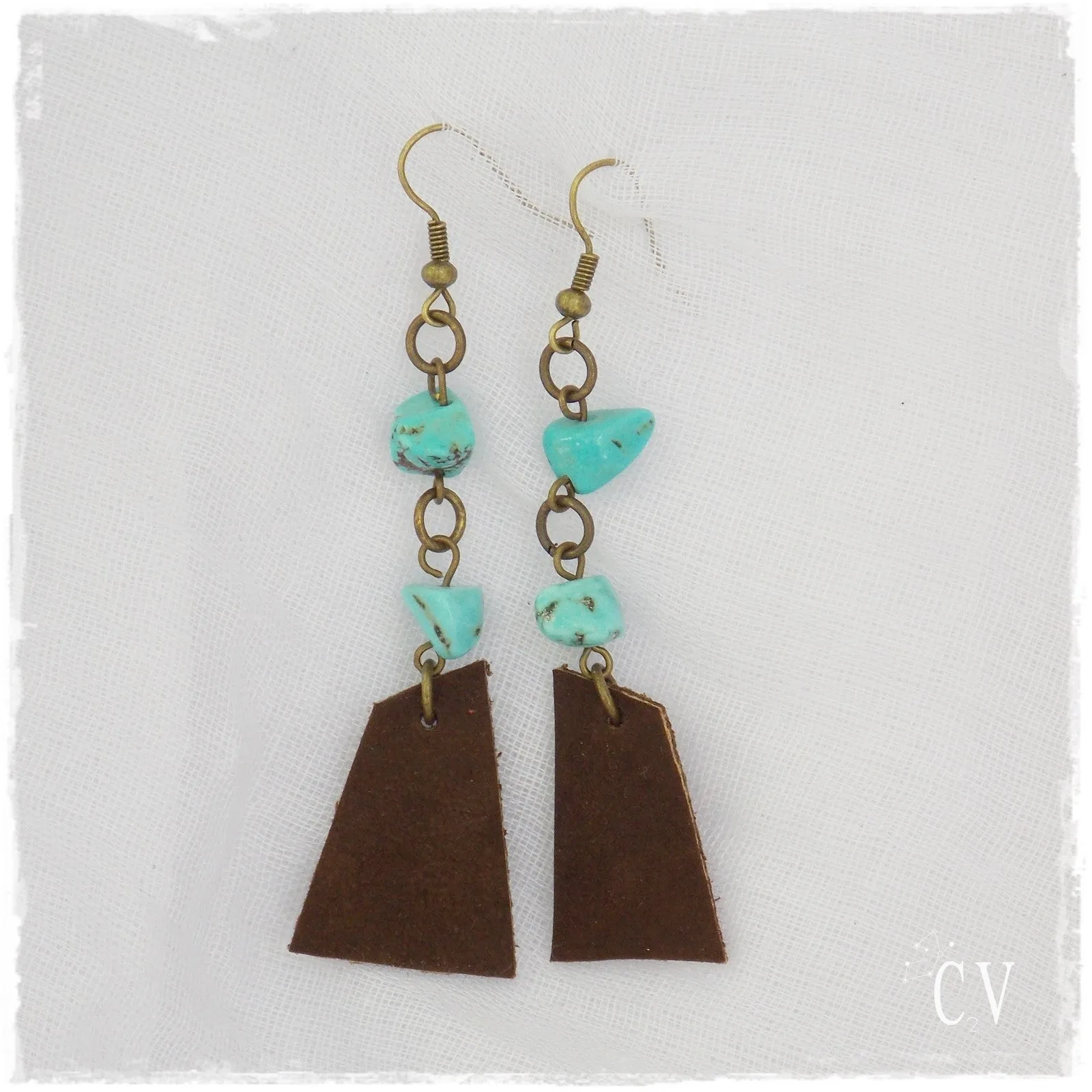 Turquoise Talisman Earrings