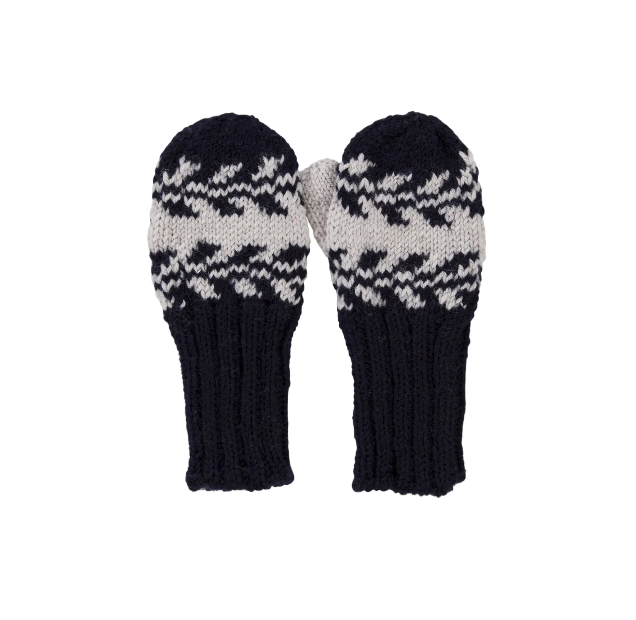 Whistler Merino Mittens Navy