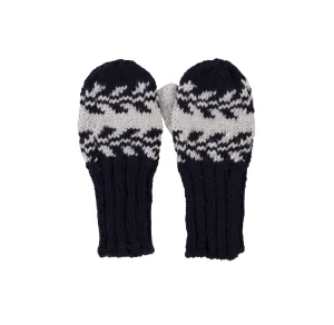 Whistler Merino Mittens Navy