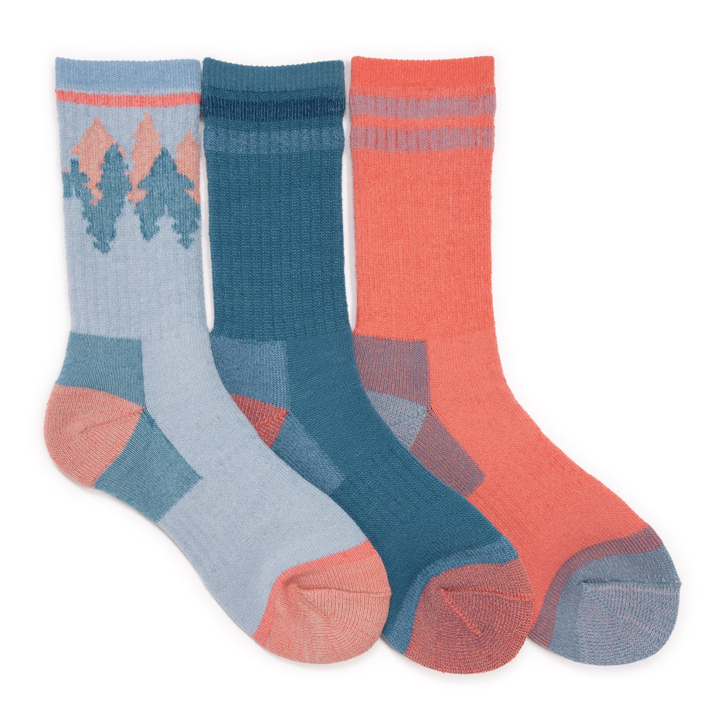 Women's 3 Pair Pack Heat Retainer Hiking Socks